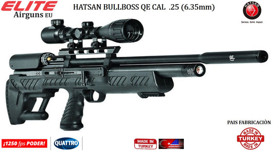 RIFLE PCP HATSAN BULLBOSS S QE Cal.25