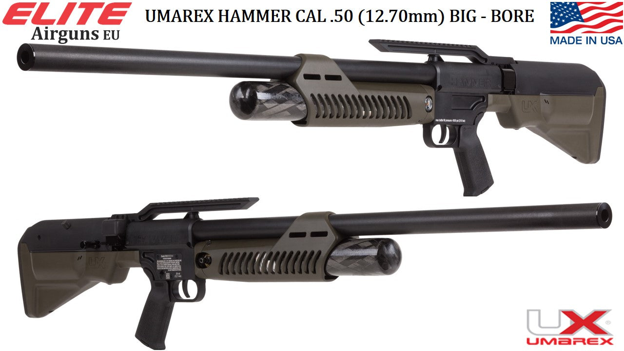 RIFLE PCP UMAREX HAMMER CAL .50 BIG BORE